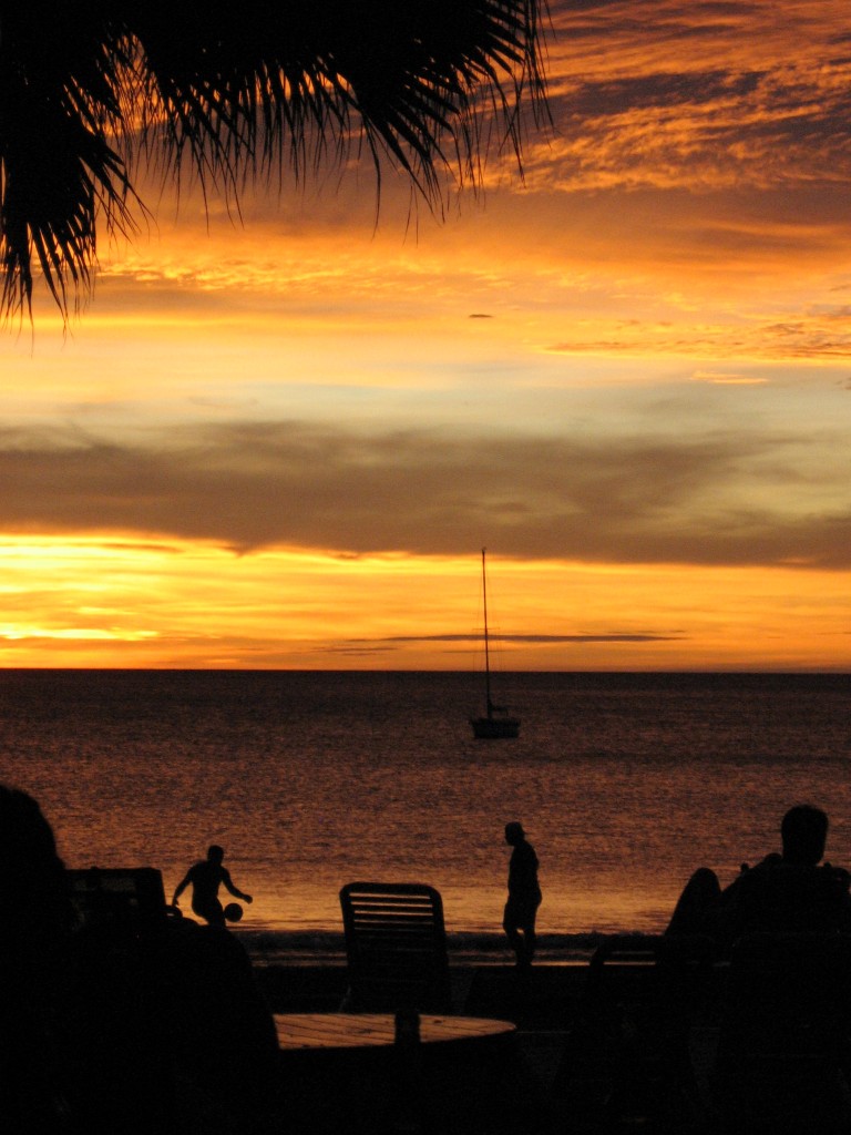 Beautiful Sunset in Playa Hermosa, Guanacaste, Costa Rica