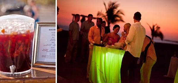 Beach Cocktails Costa Rica Wedding